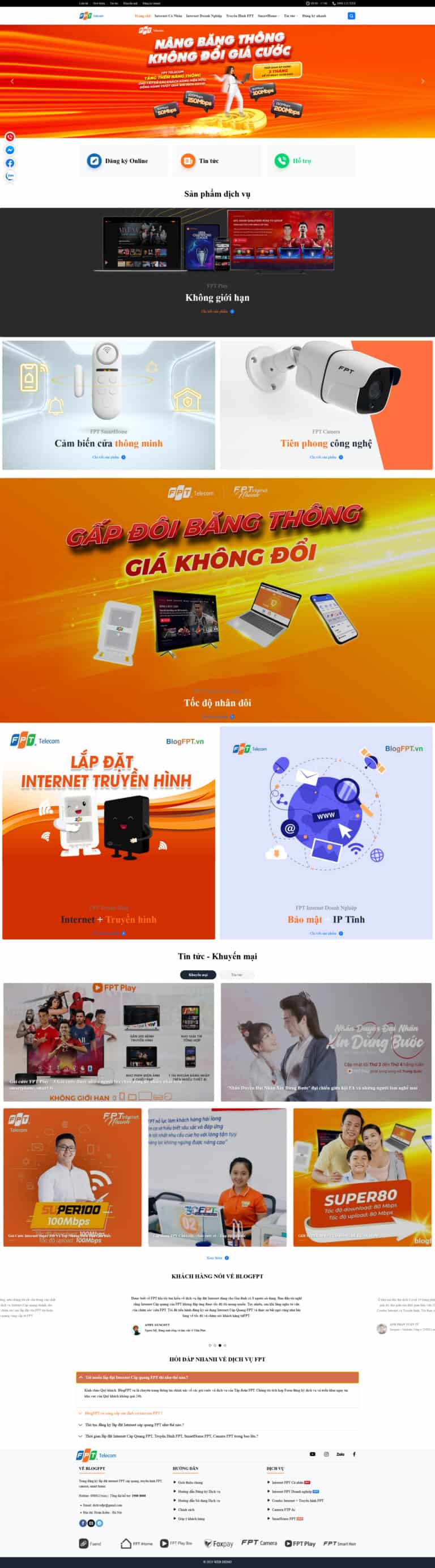 Theme wordpress lắp mạng fpt 1